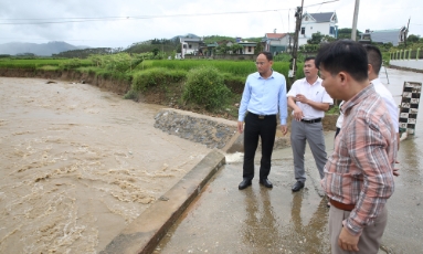  Tập trung khắc phục các sự cố do mưa lũ tại xã Sơn Động